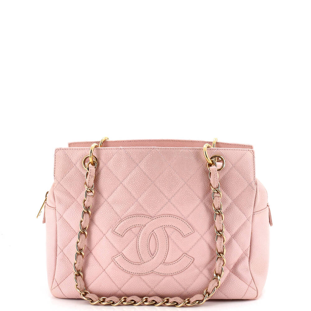 Chanel Petite Timeless Tote Quilted Caviar